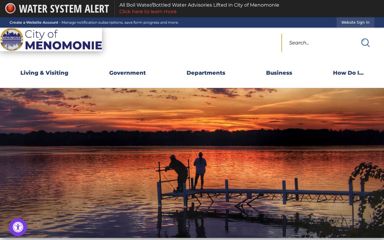 City of Menomonie criminal records government context